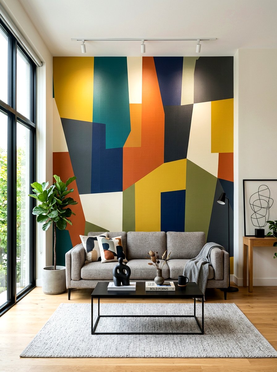Abstract Peel And Stick Wallpaper - 30 peel and stick wallpaper ideas