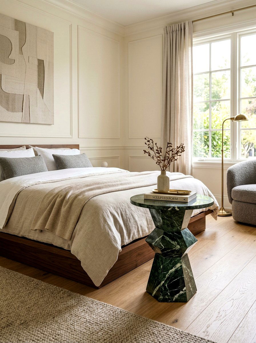 Abstract Side Table - 30 sculptural furniture ideas