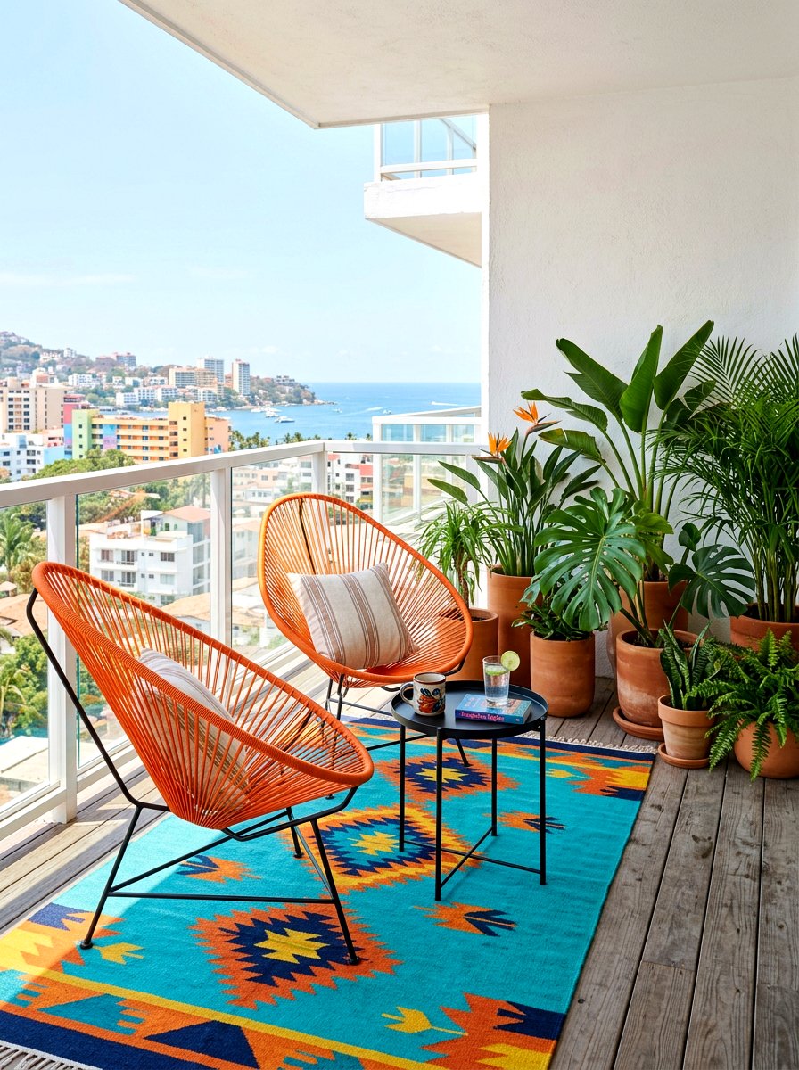 Acapulco Chair For Apartment Balcony - 30 balcony lounge chair ideas