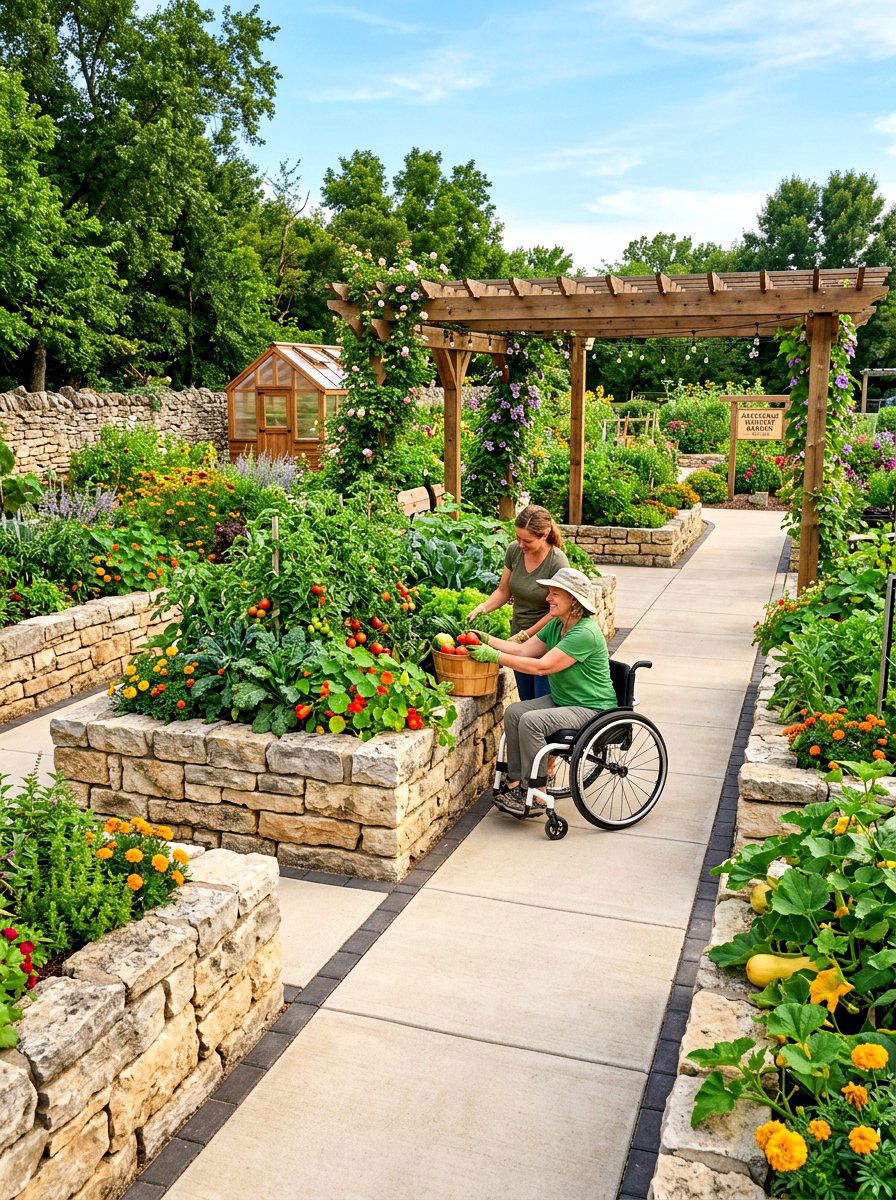 Accessible Garden Harvest - 30 vegetable garden harvest ideas