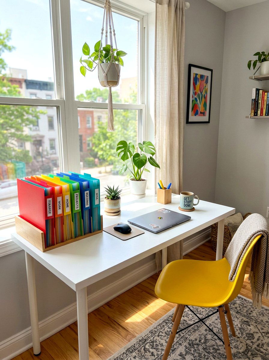 Accordion File Folders - 30 file cabinet alternatives ideas