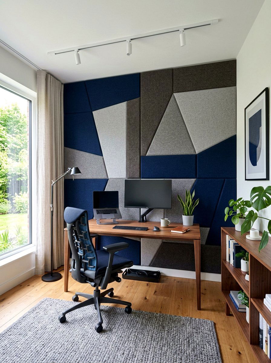 Acoustic Wall Panel - 30 sound dampening office ideas