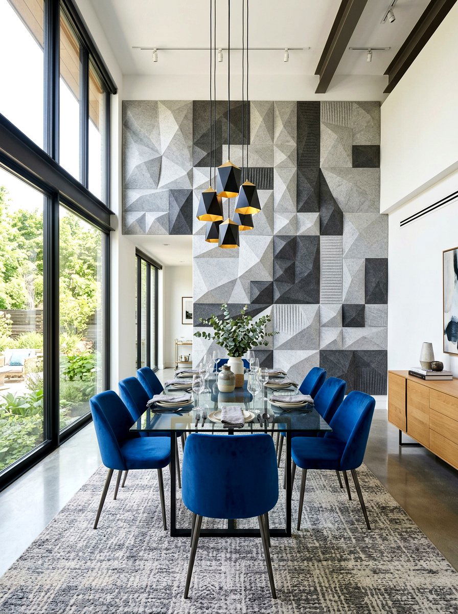 Acoustic Wall Panel - 30 textured wall ideas