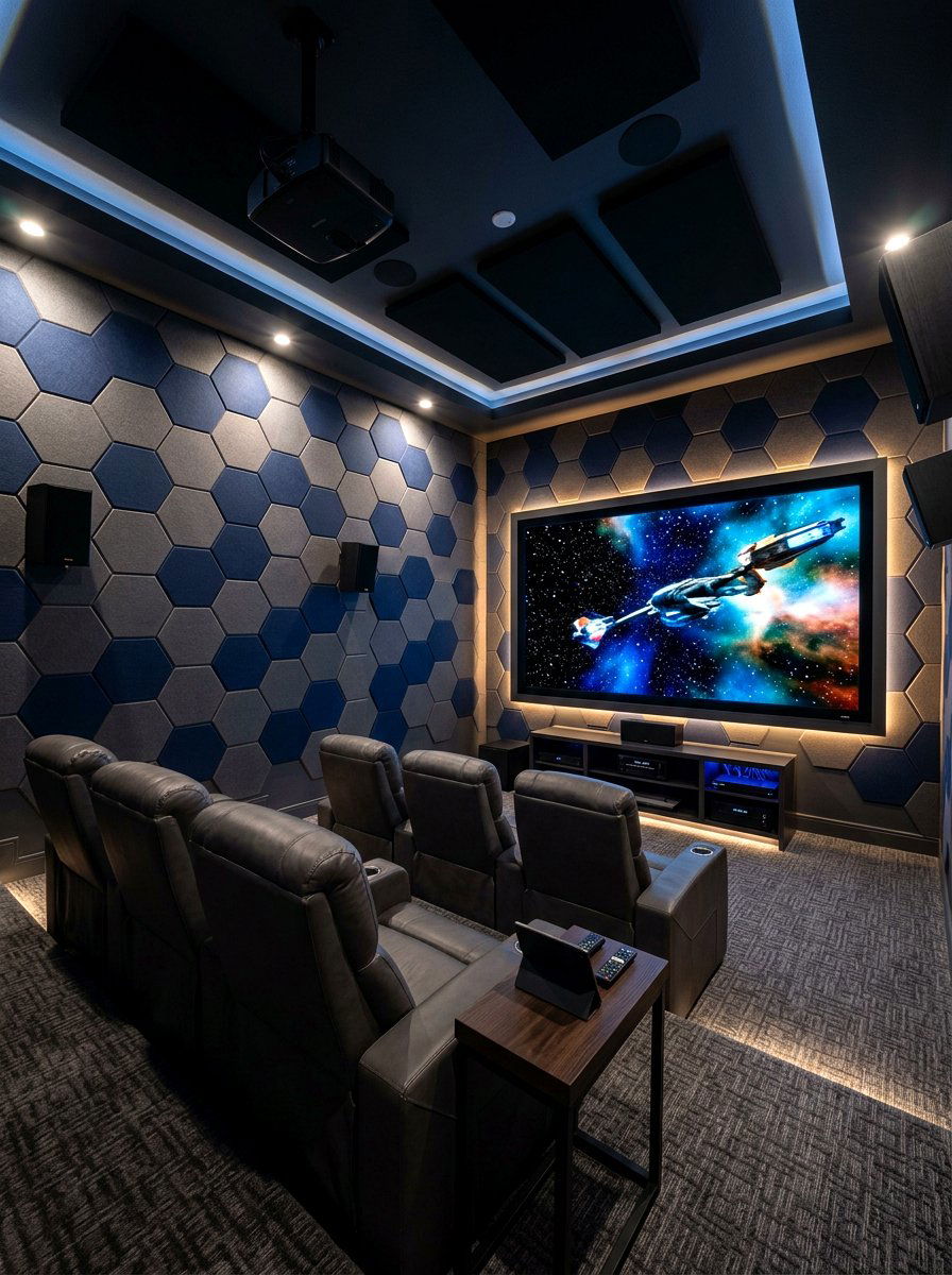 Acoustic wall panels - 30 empty wall ideas