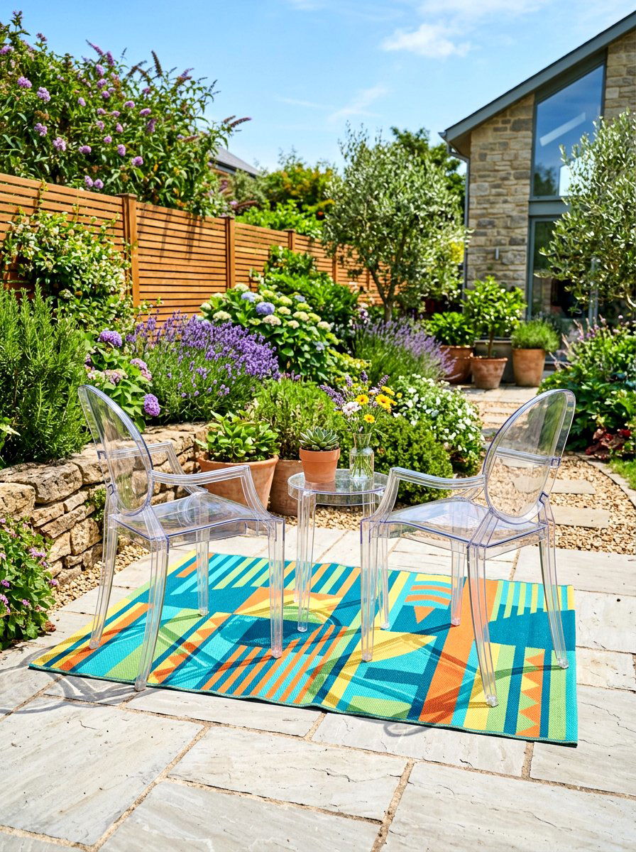 Acrylic Clear Furniture - 30 compact patio furniture ideas