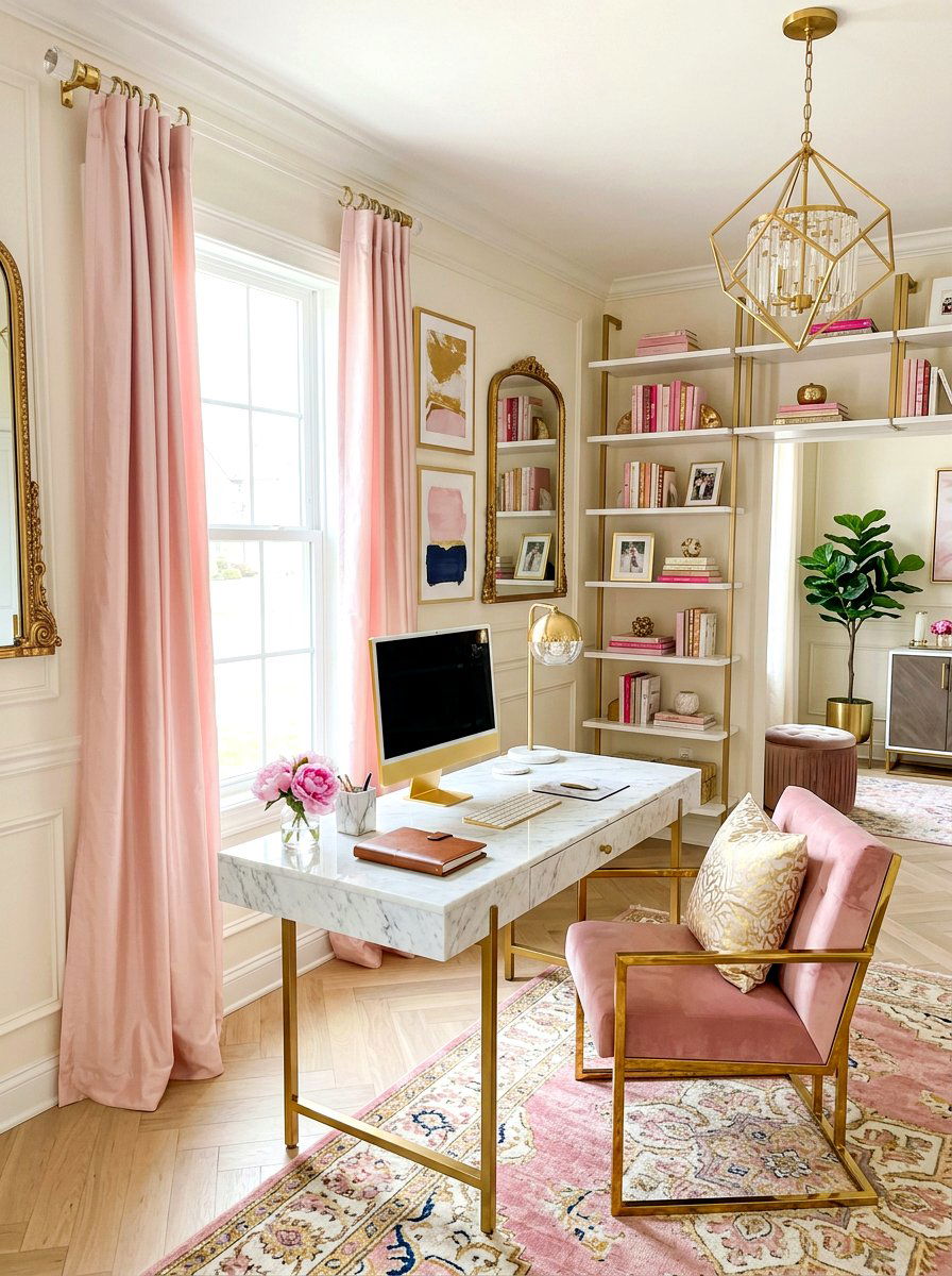Acrylic Curtain Rod - 30 curtain rod styling ideas