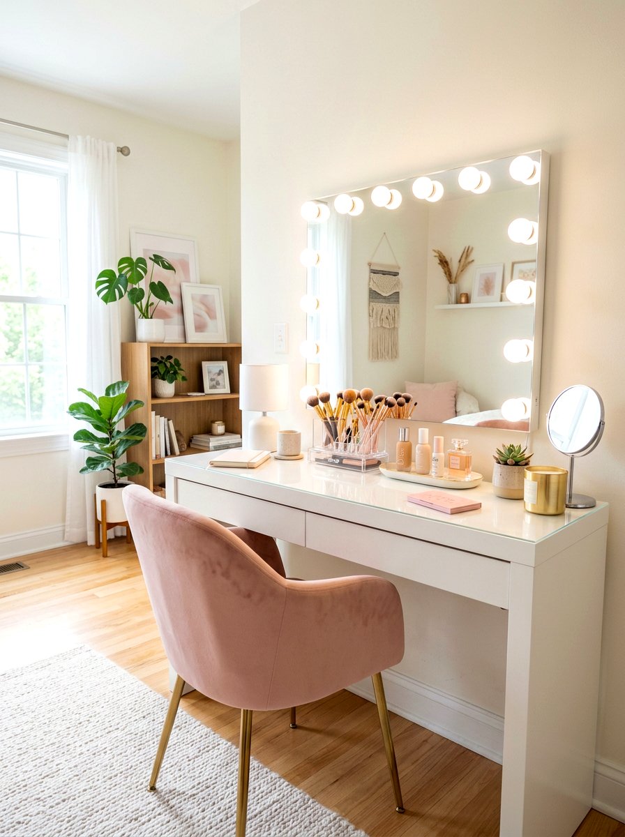 Acrylic Makeup Brush Holder - 30 makeup brush storage ideas