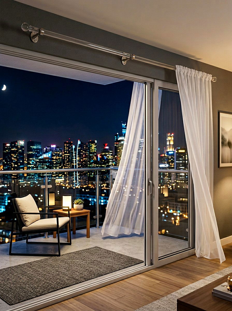 Acrylic Outdoor Curtain Rod - 30 outdoor curtain rod ideas