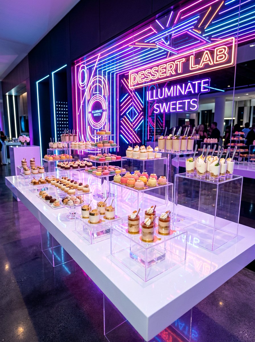 Acrylic Stand Dessert Table - 30 dessert table decor ideas