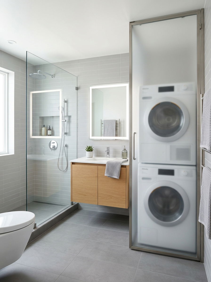 Acrylic Translucent Utility Panel - 30 utility area screen ideas