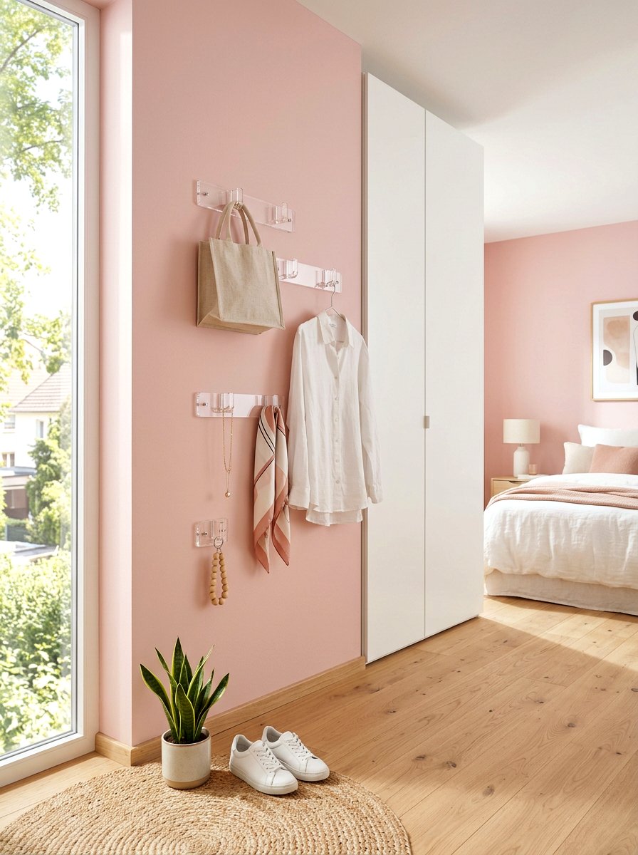 Acrylic Transparent Wall Hooks - 30 coat rack ideas
