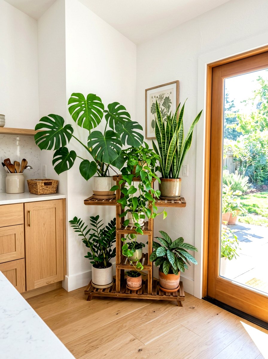 Add Kitchen Plants - 30 spring kitchen reset ideas
