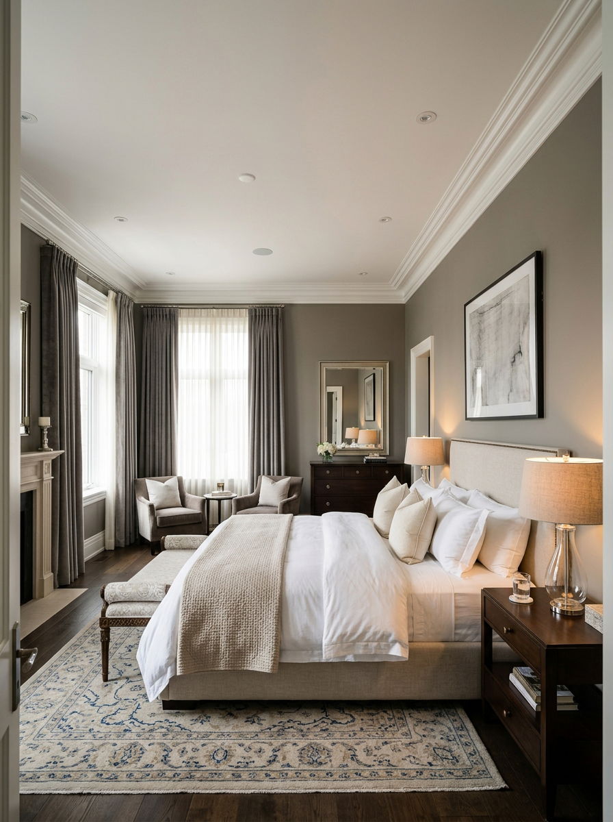 Adhesive Crown Molding - 30 removable wall molding ideas