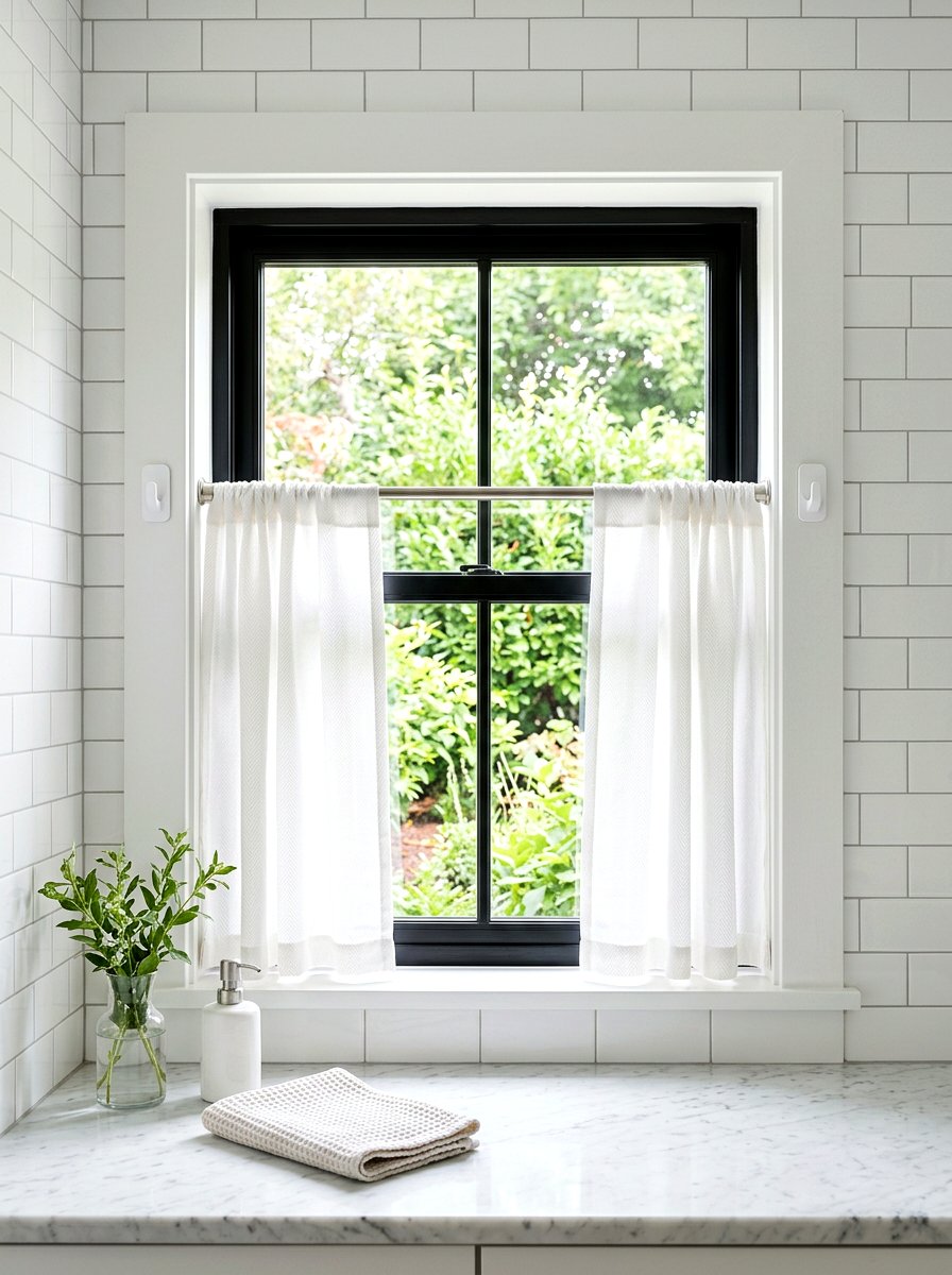 Adhesive curtain rod holders - 30 no drill curtain ideas aesthetic