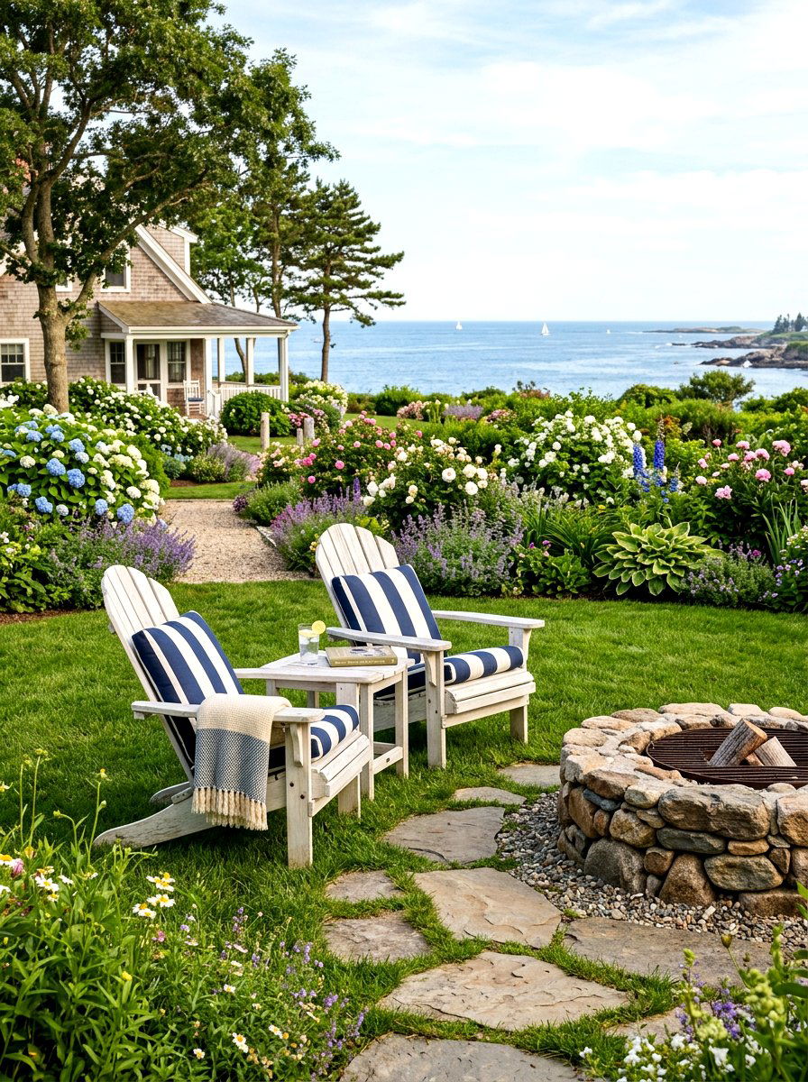 Adirondack Chair - 30 Nancy Meyers garden ideas