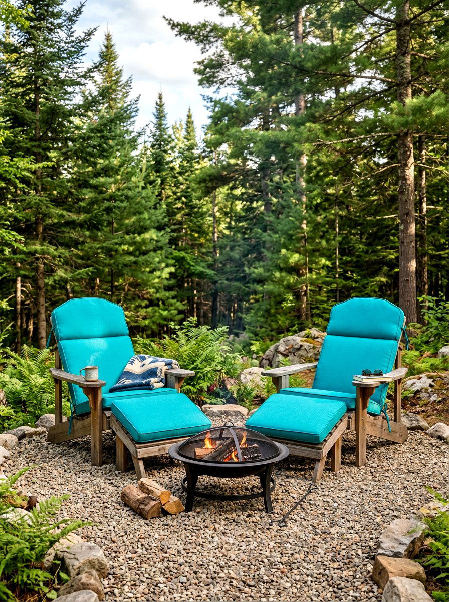 Adirondack Chair Cushion - 30 plush patio seating ideas