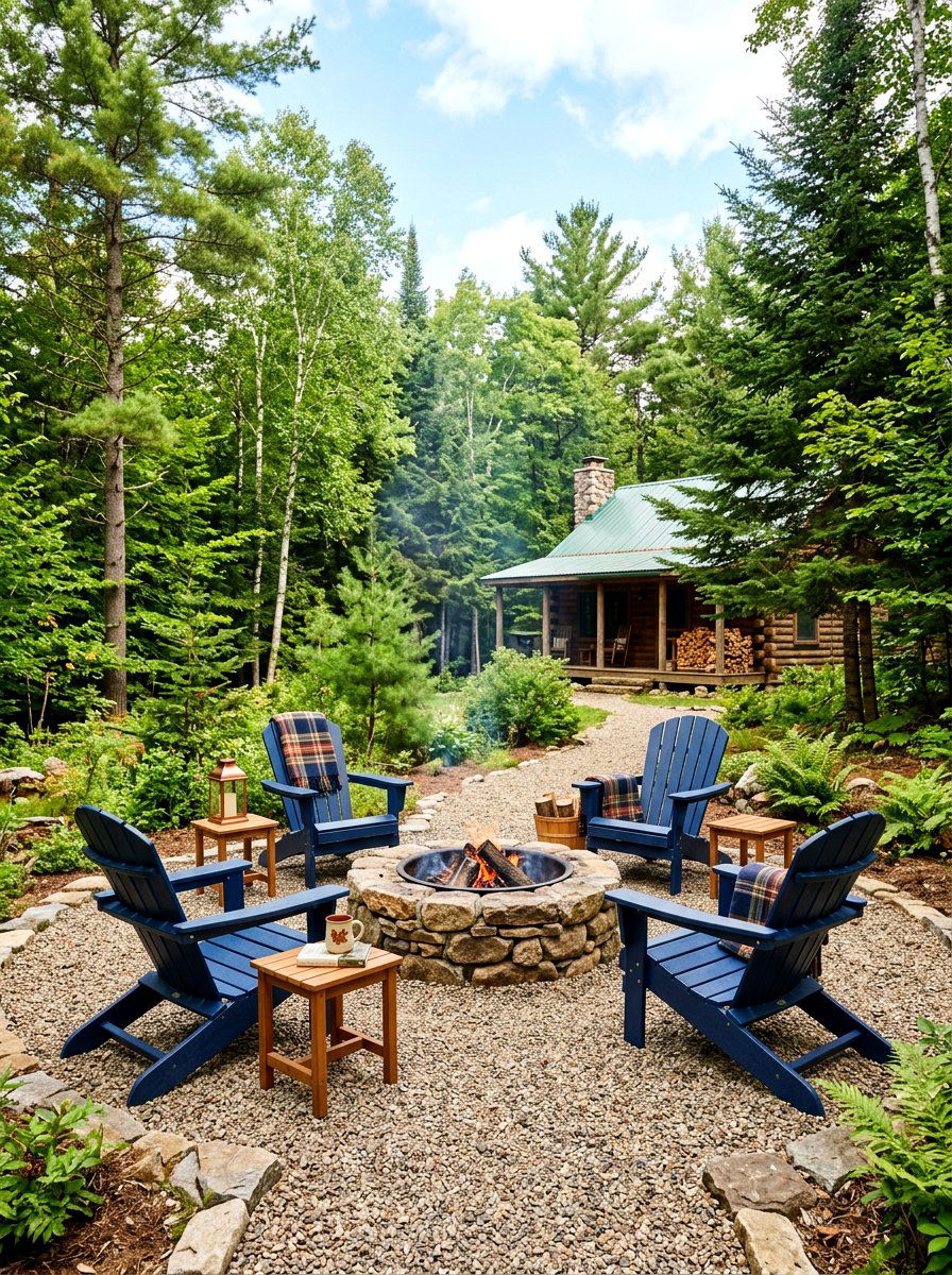 Adirondack Chair Fire Pit - 30 outdoor lounge chair ideas
