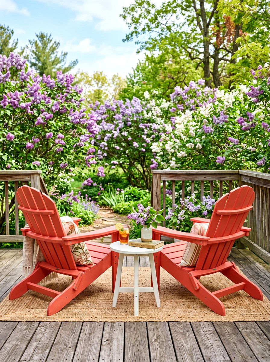 Adirondack Chair Seating - 30 spring front porch ideas