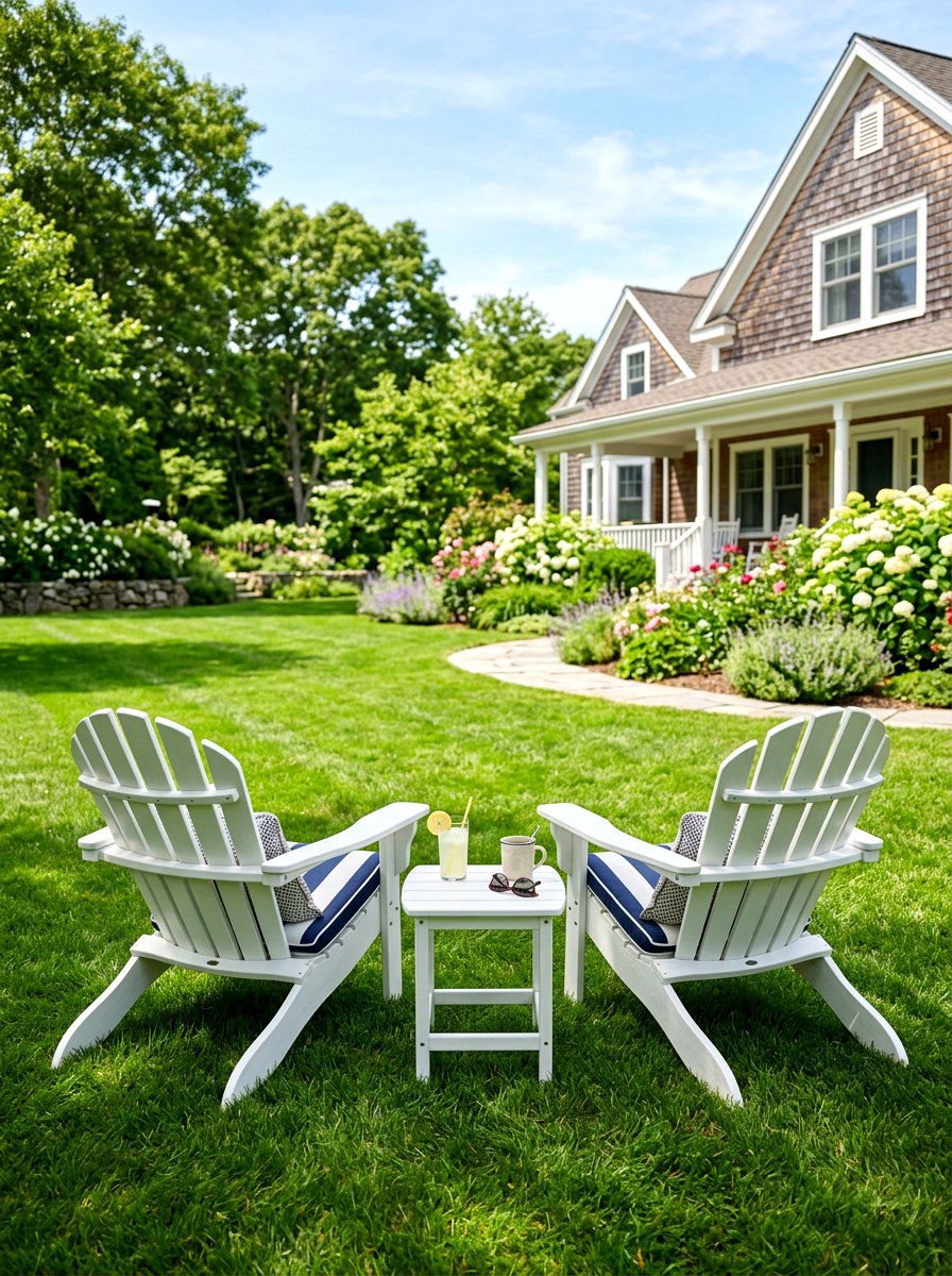 Adirondack Chair - 30 budget outdoor furniture ideas
