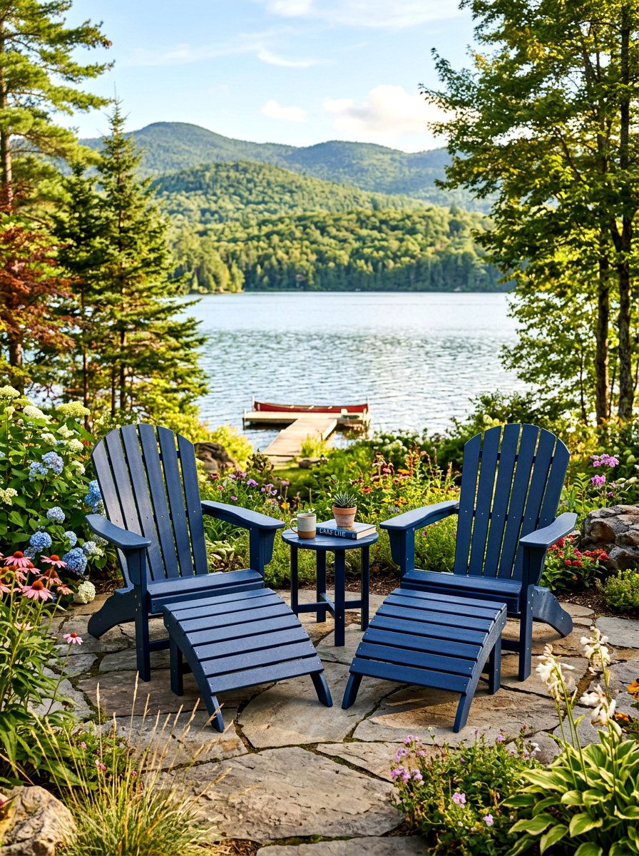 Adirondack Lounge Chair - 30 deck furniture ideas