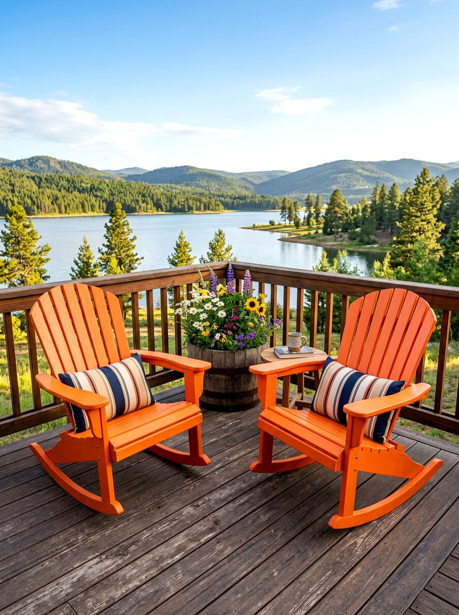 Adirondack Rocker Porch - 30 rocking chair porch styling ideas