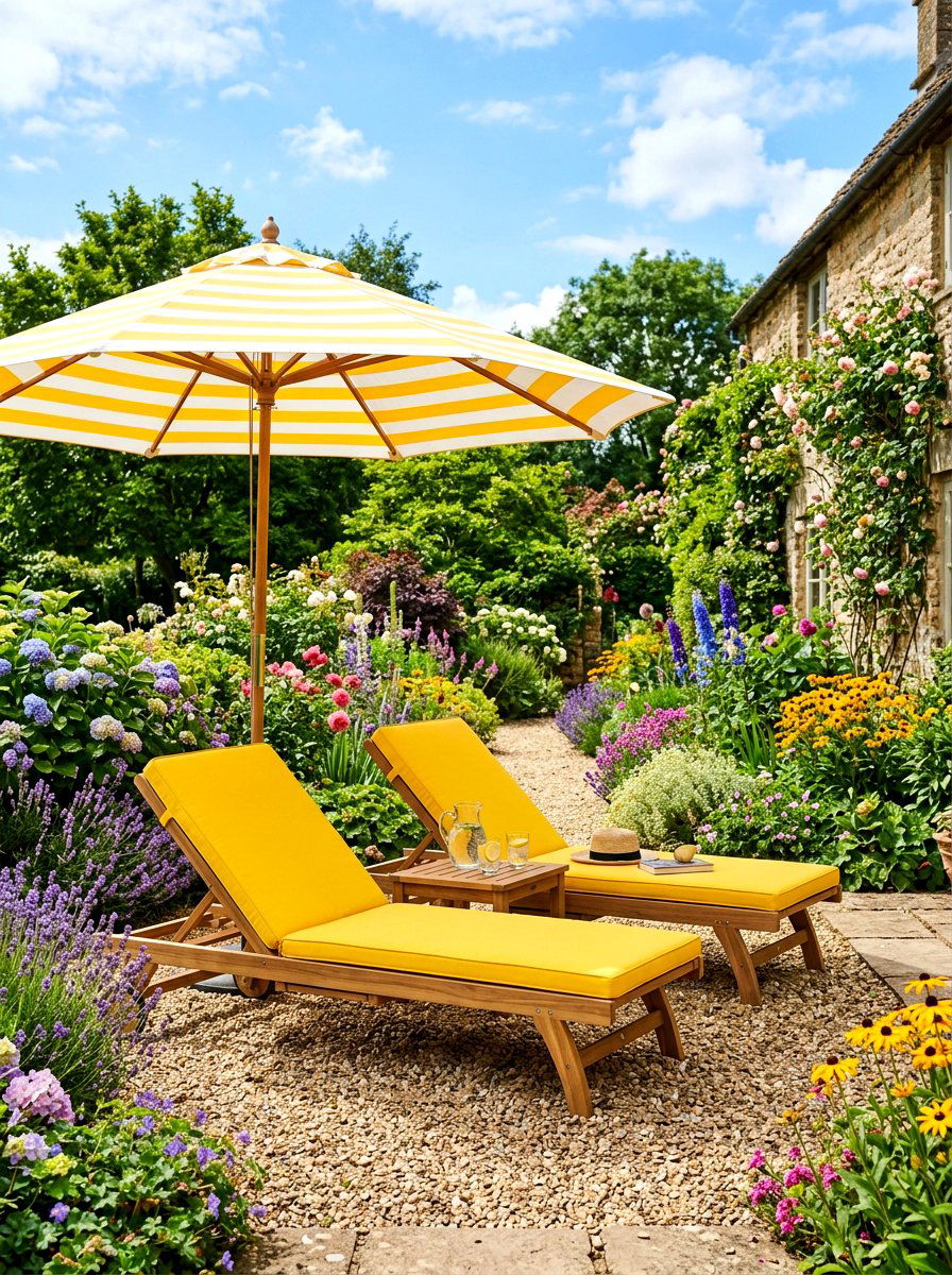 Adjustable Chaise Pair - 30 chaise pair patio ideas