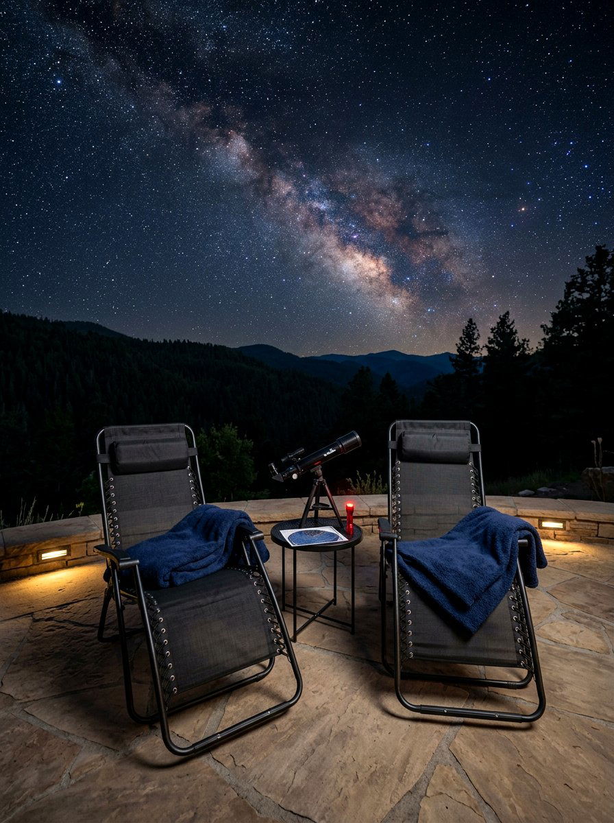 Adjustable Reclining Lounger - 30 patio date night ideas