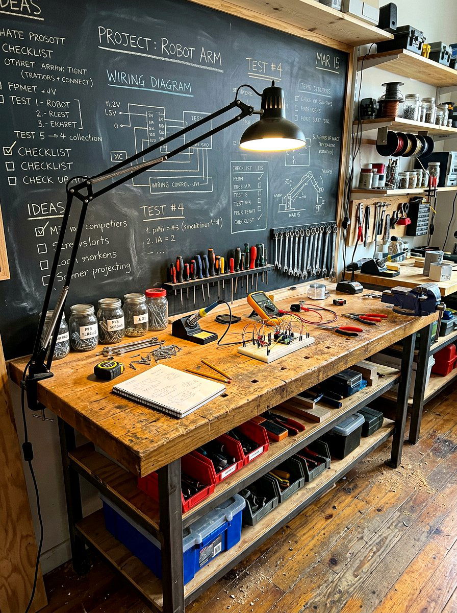 Adjustable Swing Arm Lamp - 30 desk lamp styling ideas