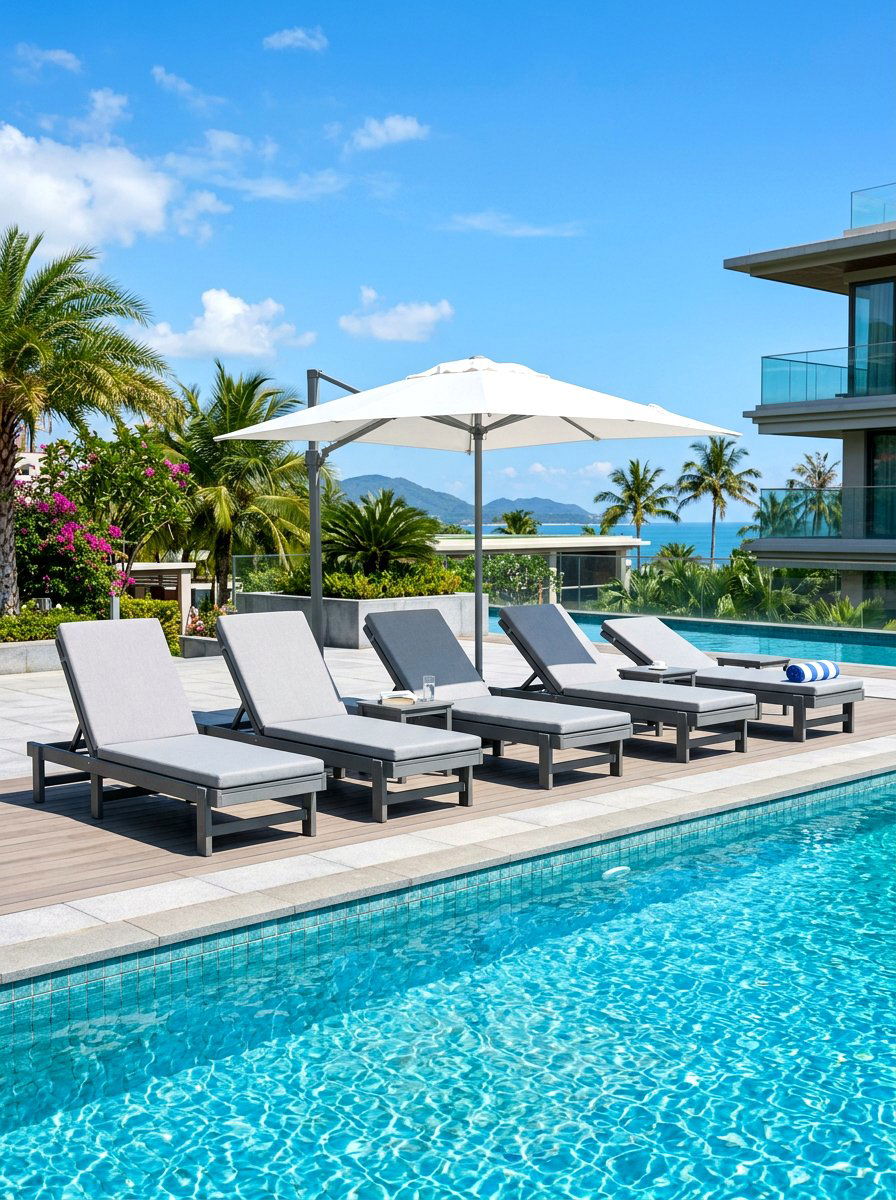 Adjustable lounge chair - 30 pool lounge chair ideas