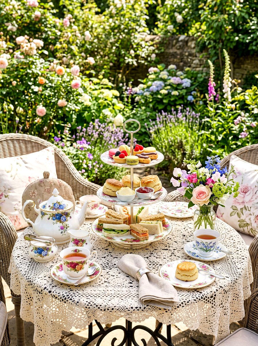 Afternoon Tea Table - 30 intimate hosting ideas