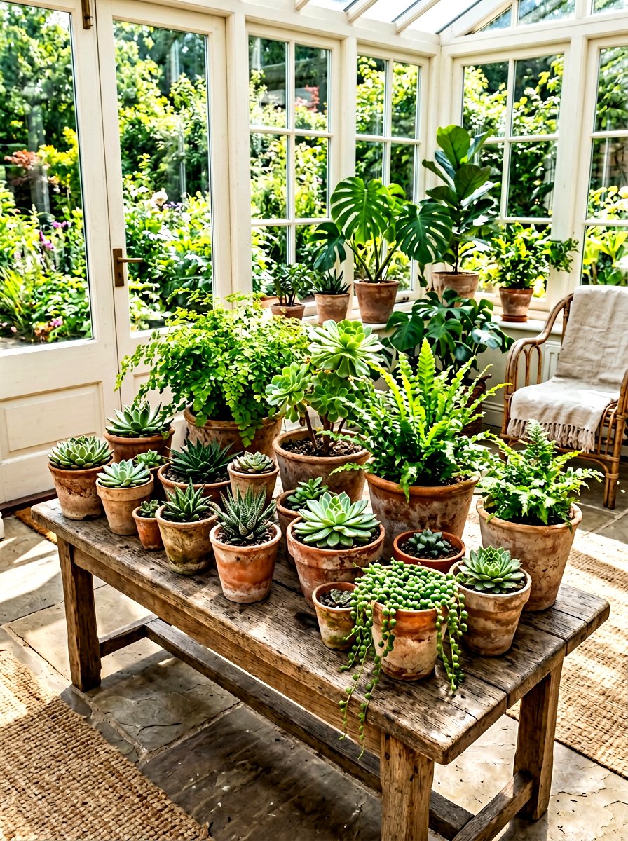 Aged Terracotta Pots - 30 thrifted home decor ideas
