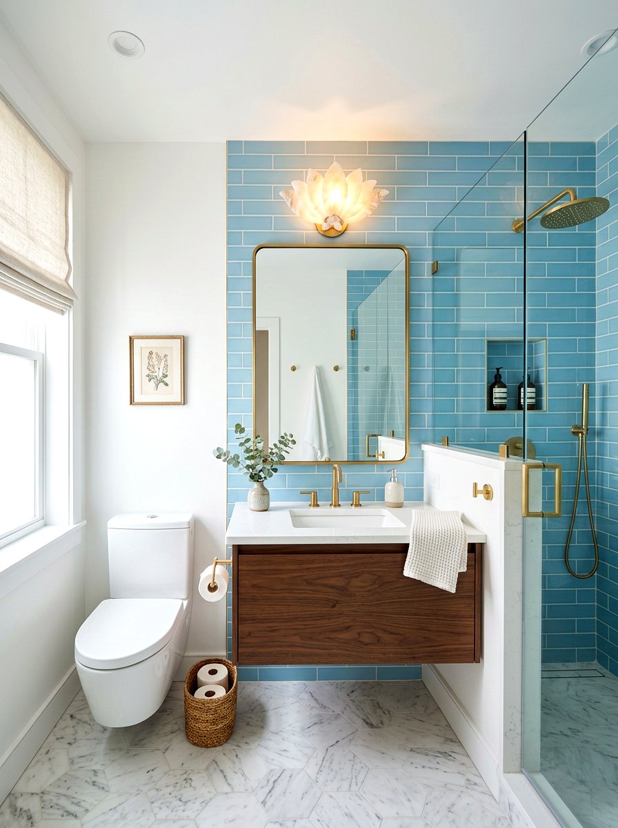 Alabaster Petal Light Bathroom Sconce - 30 alabaster lighting ideas