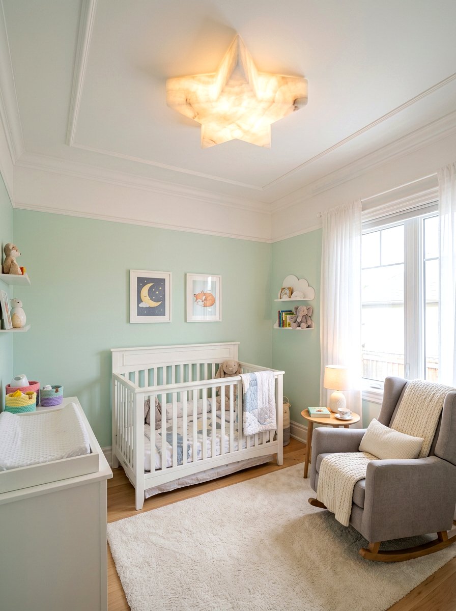 Alabaster Star Light Nursery Room - 30 alabaster lighting ideas