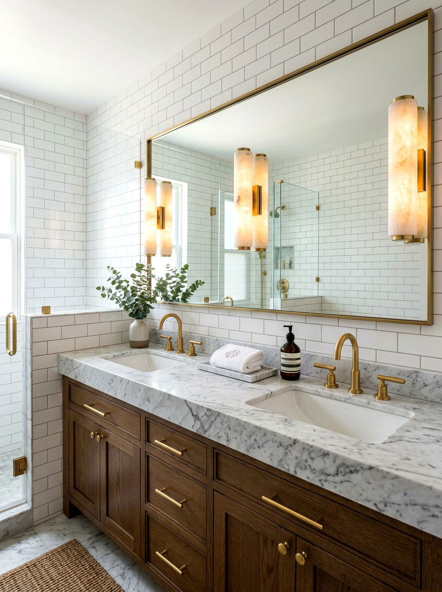 Alabaster Wall Sconce Bathroom Vanity - 30 alabaster lighting ideas