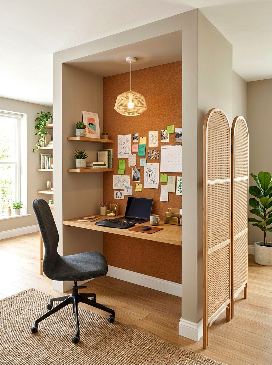 Alcove home office - 30 cozy home office ideas