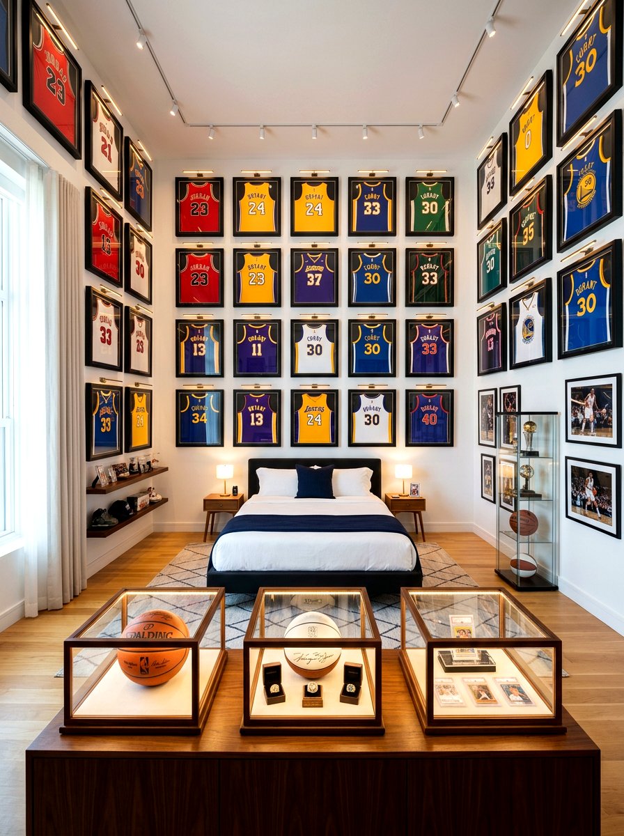 All Star Gallery Bedroom - 30 sports bedroom ideas