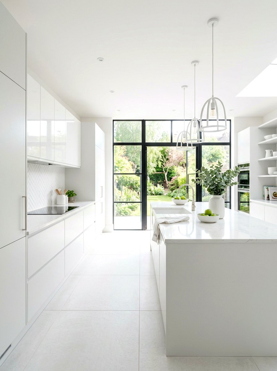 All White Kitchen - 30 white kitchen ideas