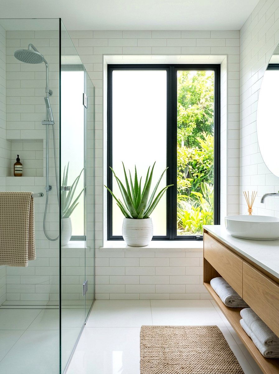 Aloe Vera Plant - 30 windowsill garden ideas