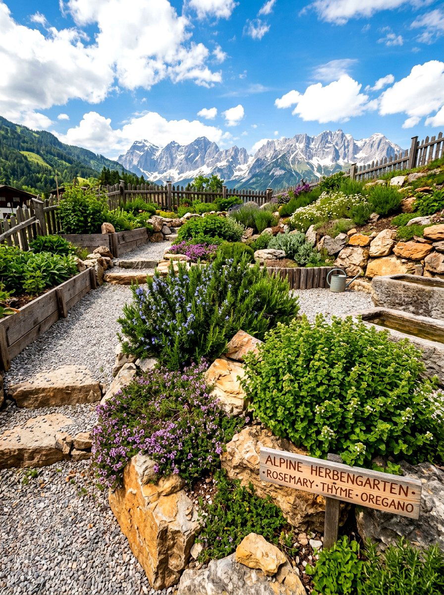 Alpine Herb Garden - 30 alpine garden ideas