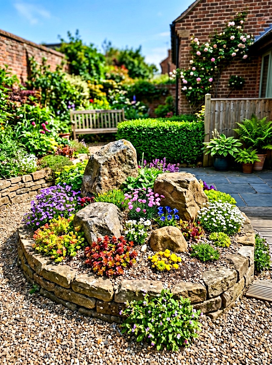 Alpine Small Rockery - 30 alpine garden ideas