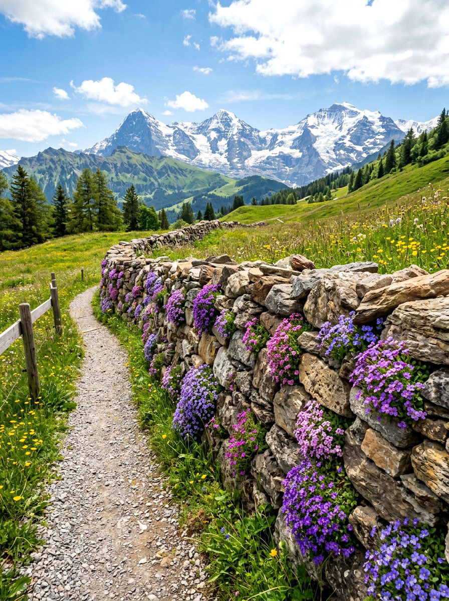 30 Alpine Garden Ideas for Cozy Colorful Mountain-Style Gardens