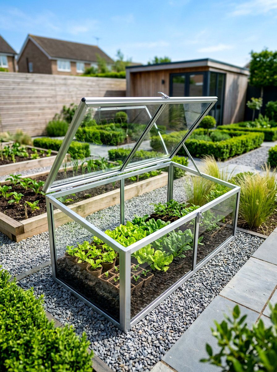 Aluminum Cold Frame - 30 cold frame garden ideas