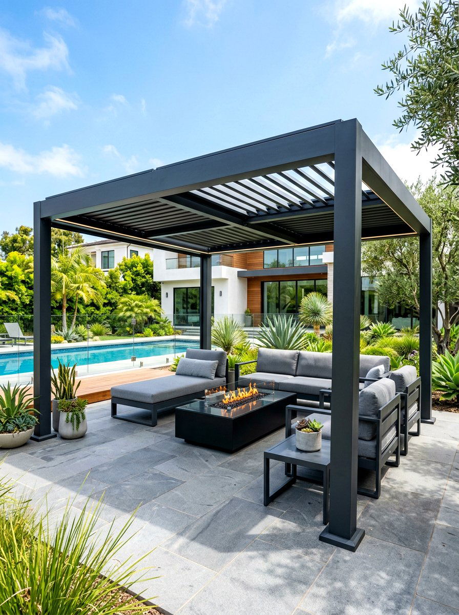 Aluminum Gazebo - 30 gazebo decorating ideas