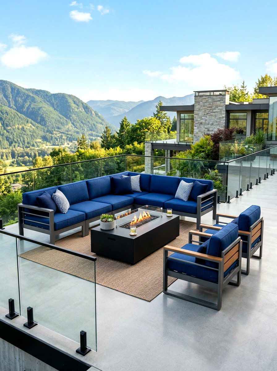 Aluminum Modular Patio Set - 30 modular outdoor seating ideas