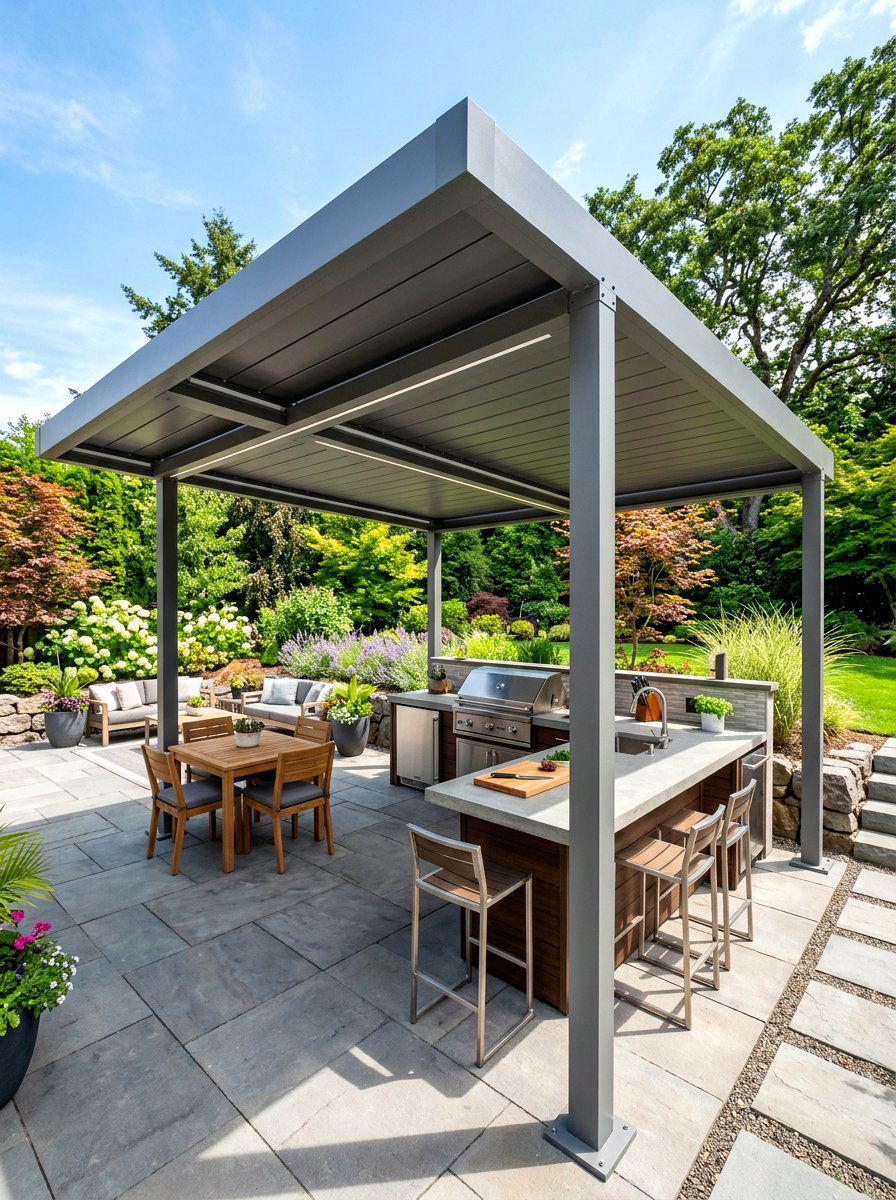Aluminum Patio Cover - 30 patio cover ideas