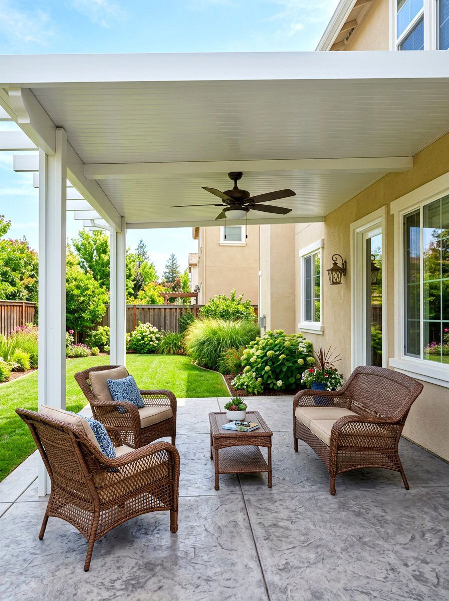 Aluminum Patio Cover - 30 attached pergola ideas