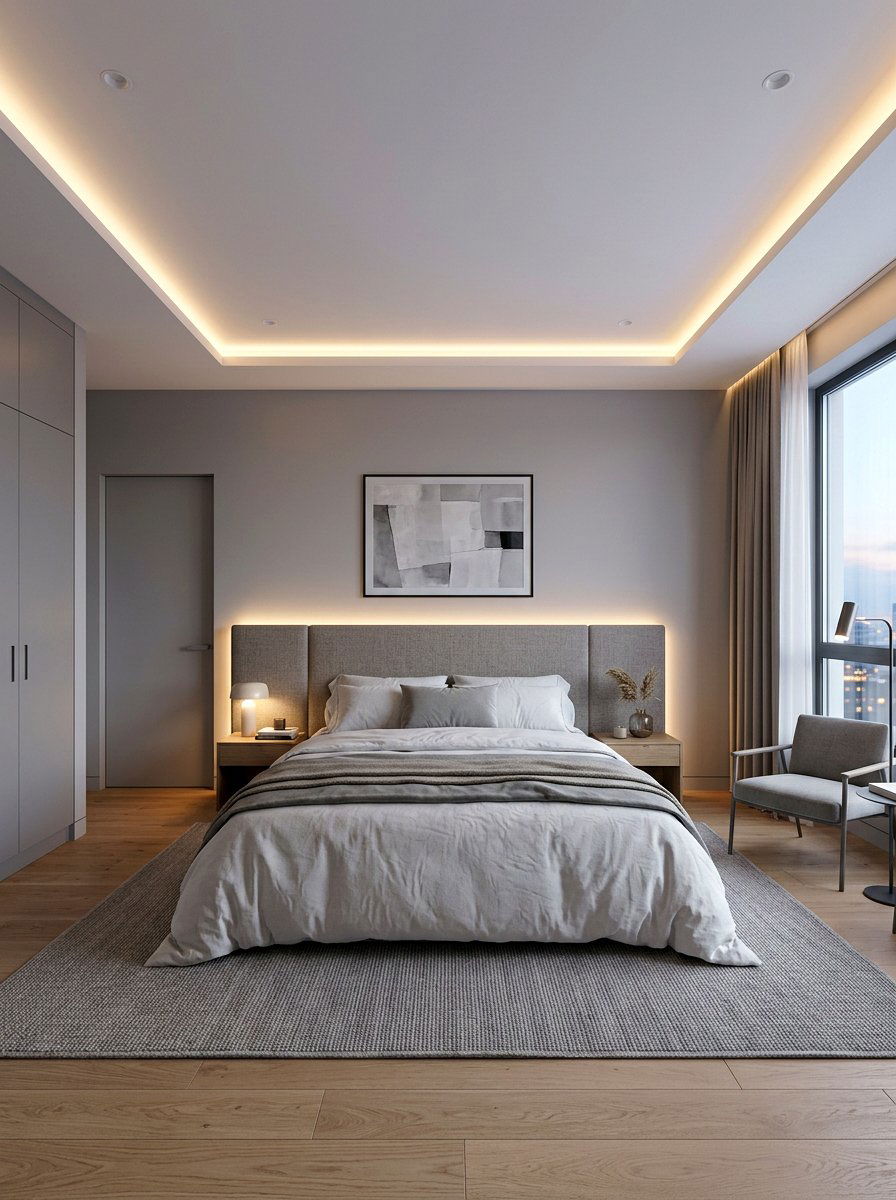 Ambient Cove Lighting - 30 romantic hotel bedroom ideas