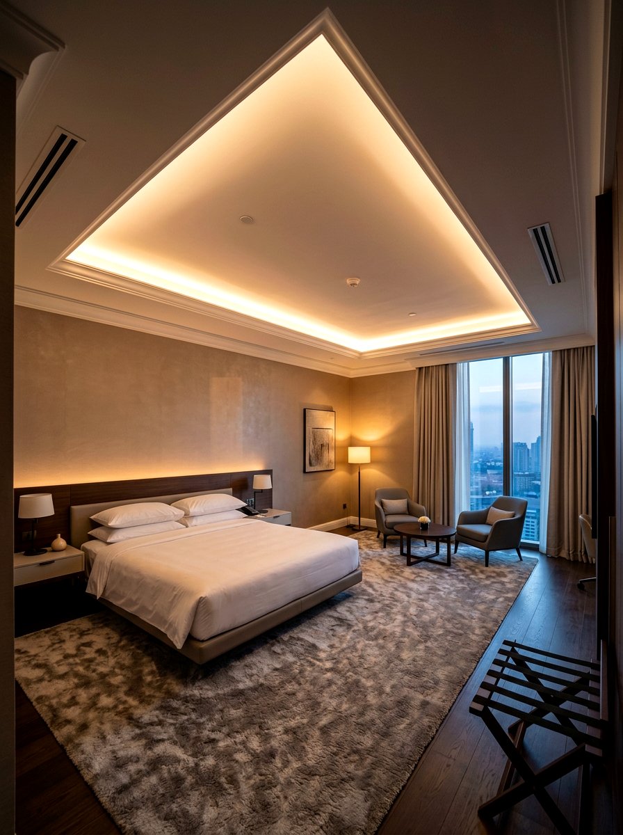 Ambient Cove Lighting - 30 five star bedroom ideas