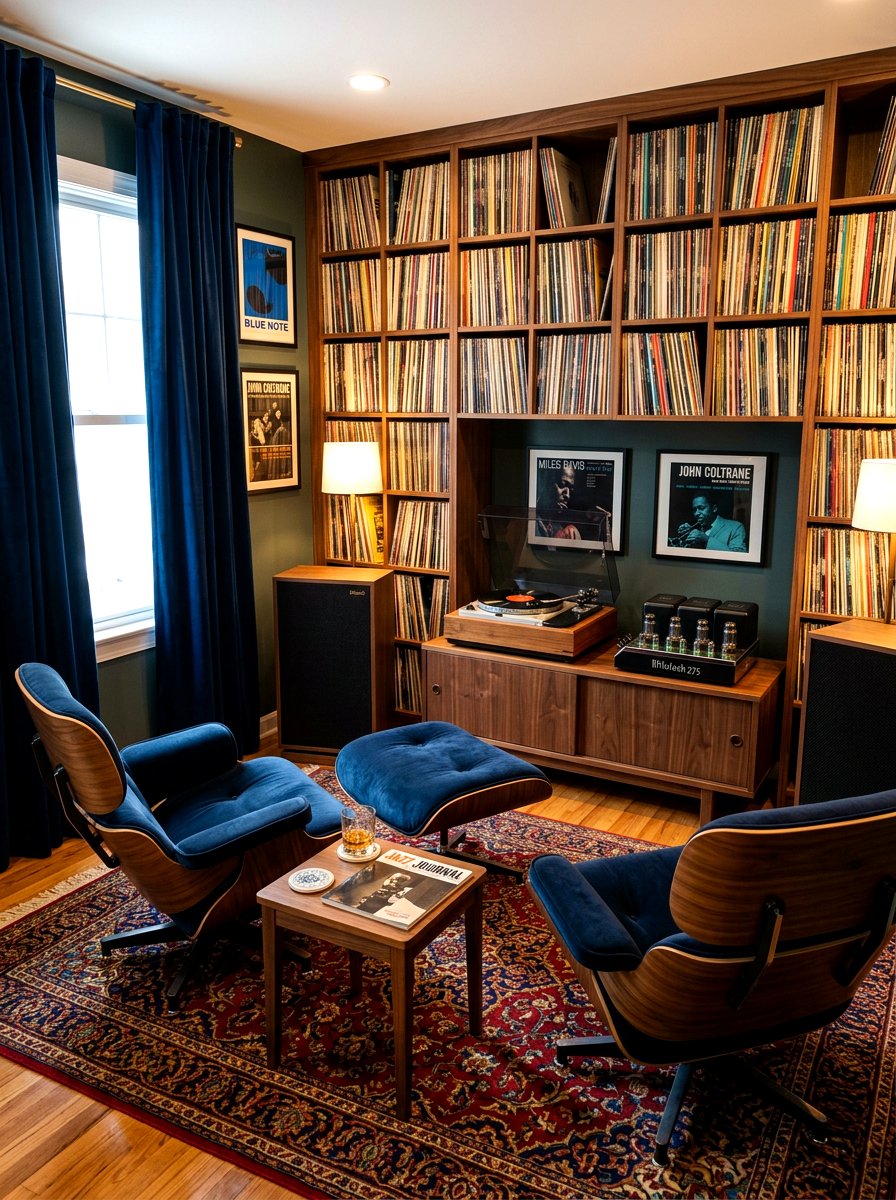 Analog Music Room - 30 digital detox room ideas