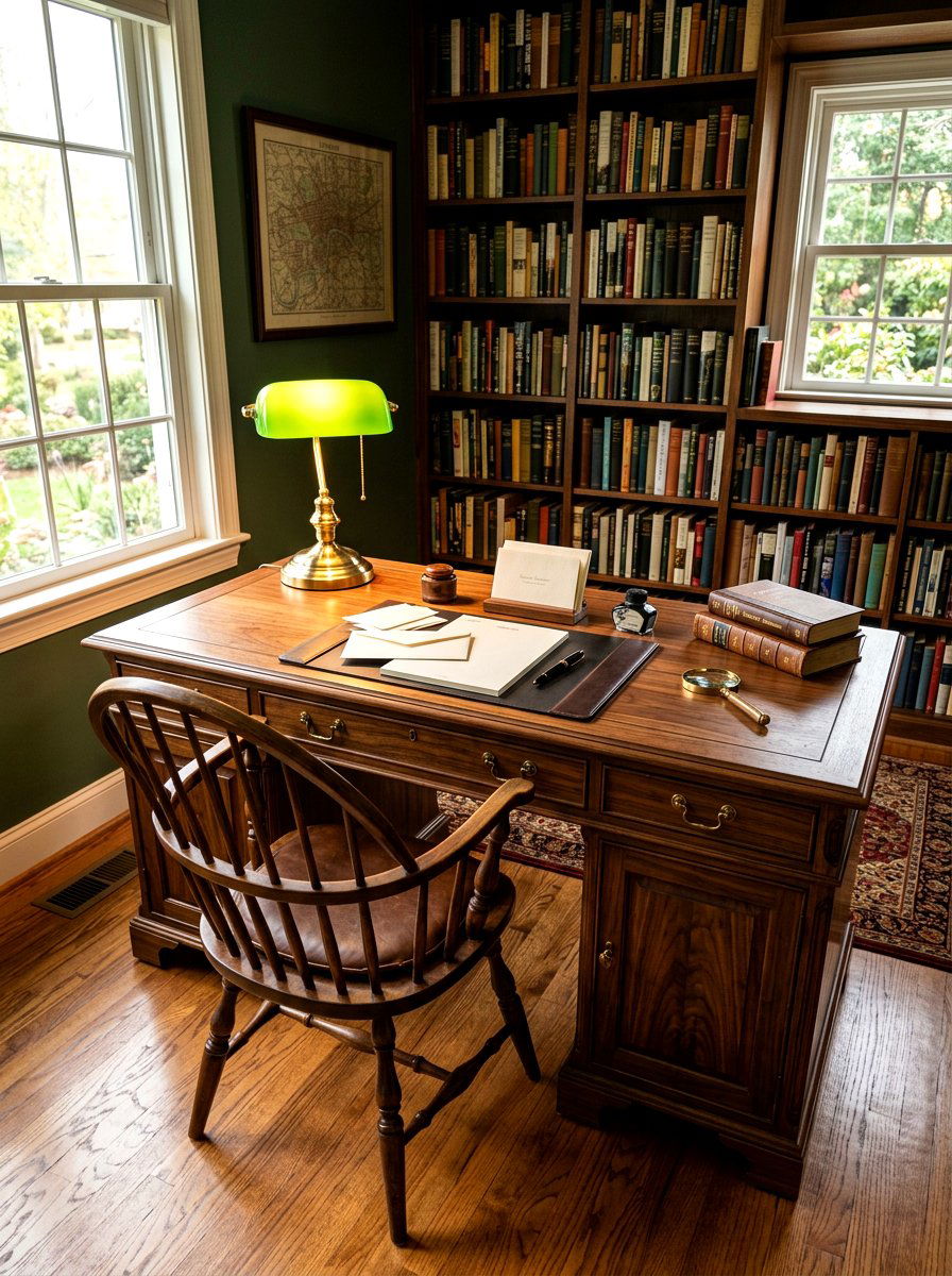 Analog writing desk for letters - 30 phone free bedroom ideas for adults